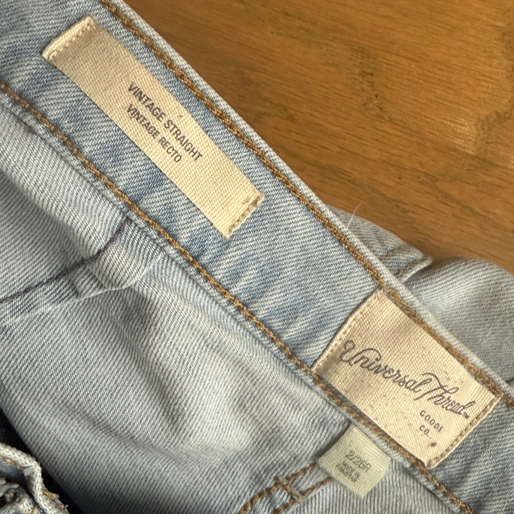 Universal Thread Vintage Straight High Rise Jeans - Picture 11 of 13